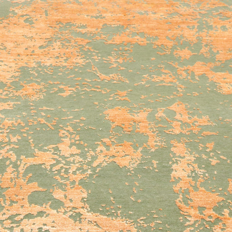 Designový koberec - 301 x 193 cm - oranžová