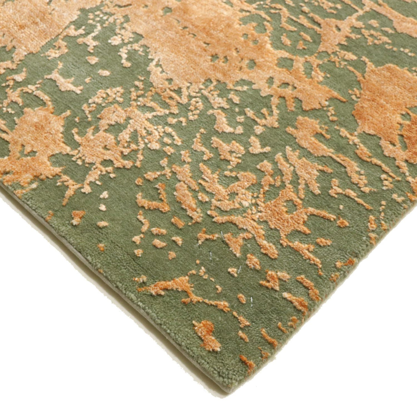 Designový koberec - 301 x 193 cm - oranžová
