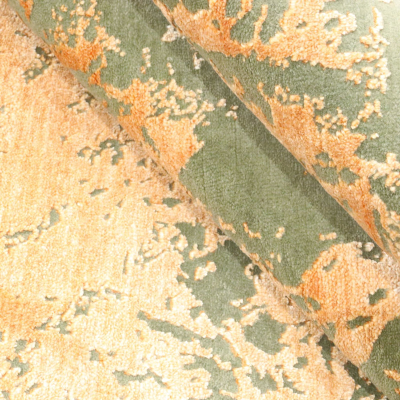 Designový koberec - 301 x 193 cm - oranžová