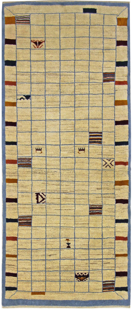 Perský Gabbeh Koberec 83x199cm - Perserteppich Wollteppich