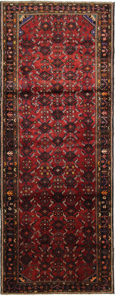 Runner Perský koberec - Nomádský - 326 x 127 cm - červená