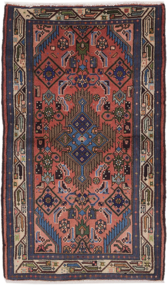 Perský koberec - Klasický - 138 x 80 cm - světle červená