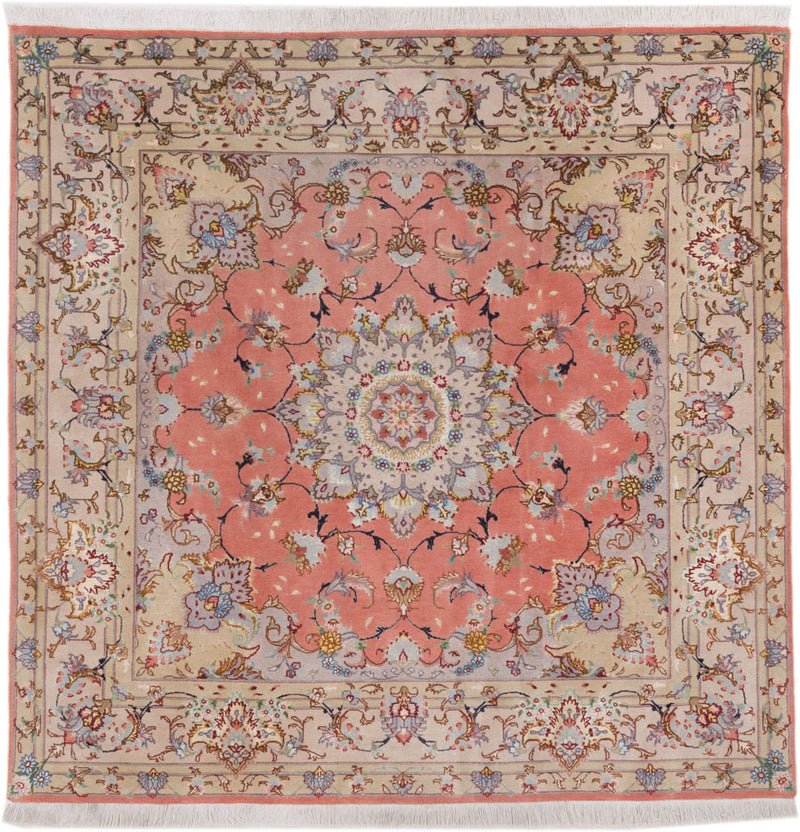 Tabriz - 50 Raj Koberec 153x153cm - Perský koberec