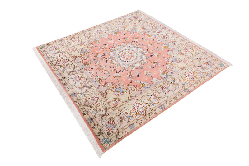 Tabriz - 50 Raj Koberec 153x153cm - Perský koberec