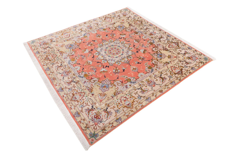 Tabriz - 50 Raj Koberec 153x153cm - Perský koberec