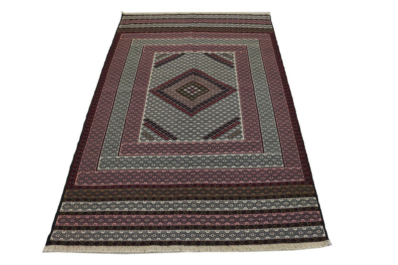 Afghánský kilim Koberec 129x205cm
