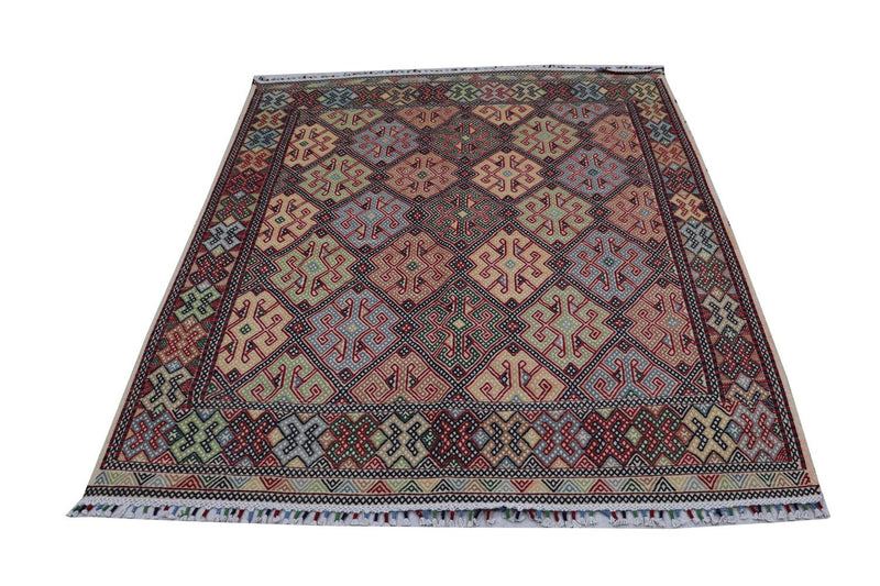 Afghánský kilim Koberec 178x205cm