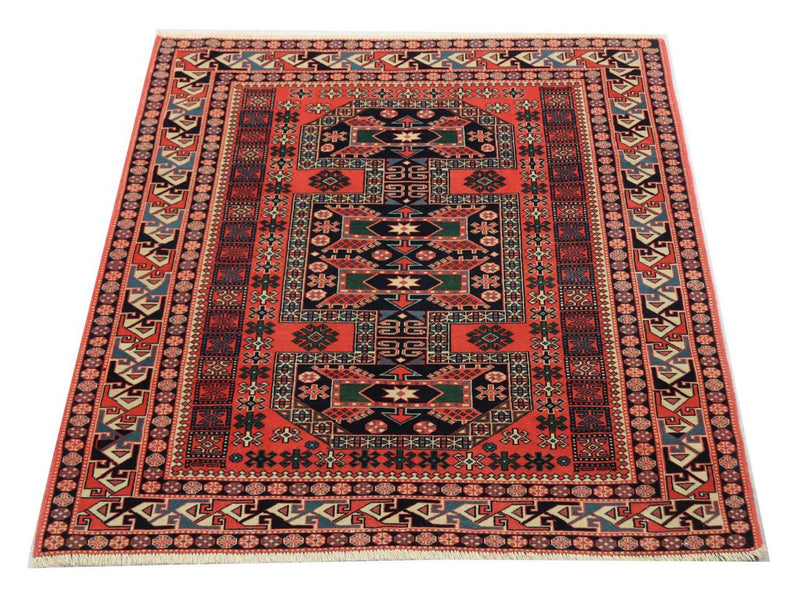Afghánský koberec 134x153cm - Orientální koberec