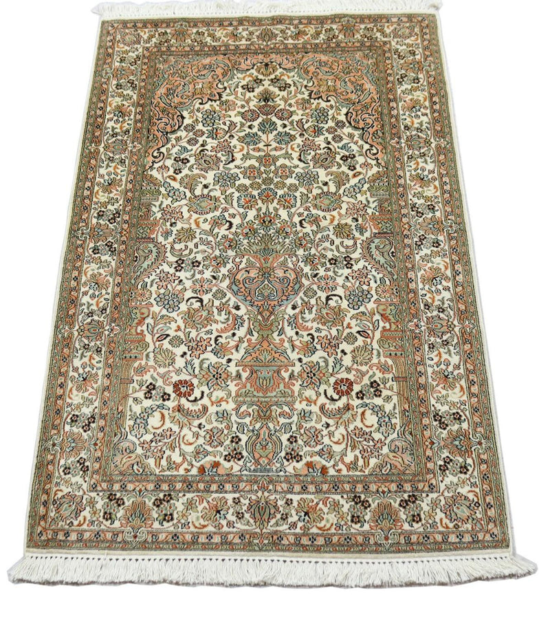 Kašmírské hedvábí Koberec 96x158cm - Orientální koberec