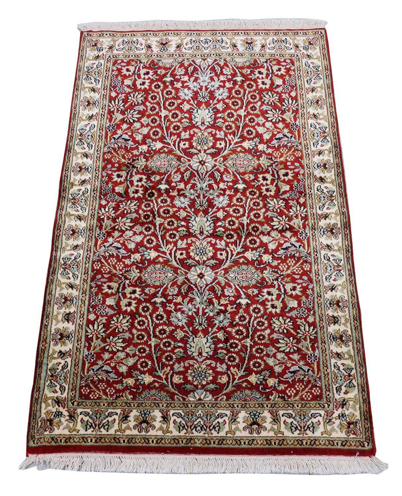 Kašmírské hedvábí Koberec 77x124cm - Orientální koberec