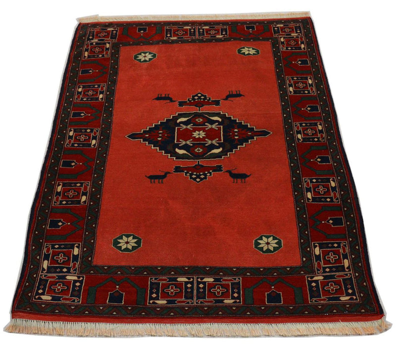 Afghánský koberec 197x202cm - Orientální koberec