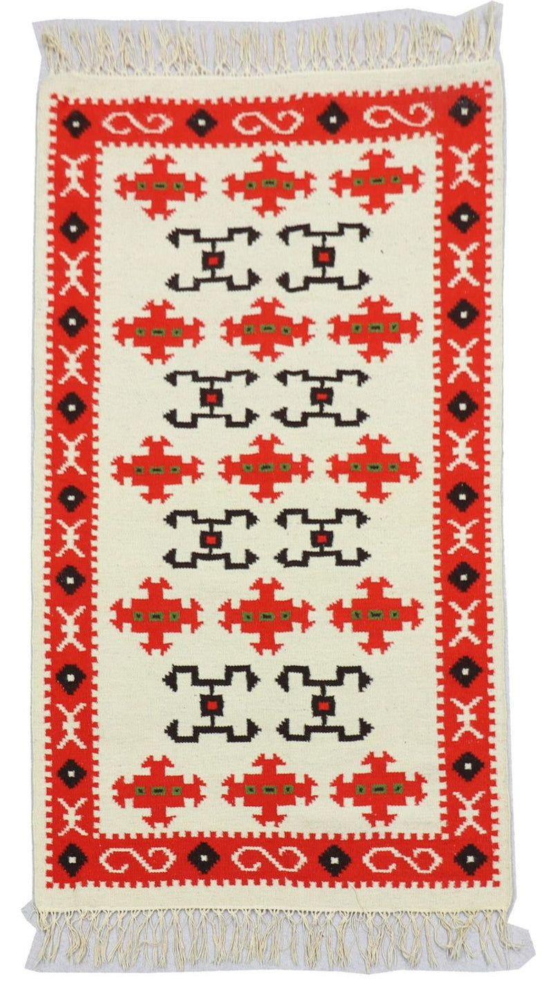 Moderní kilim Koberec 100x160cm - Perserteppich Wollteppich