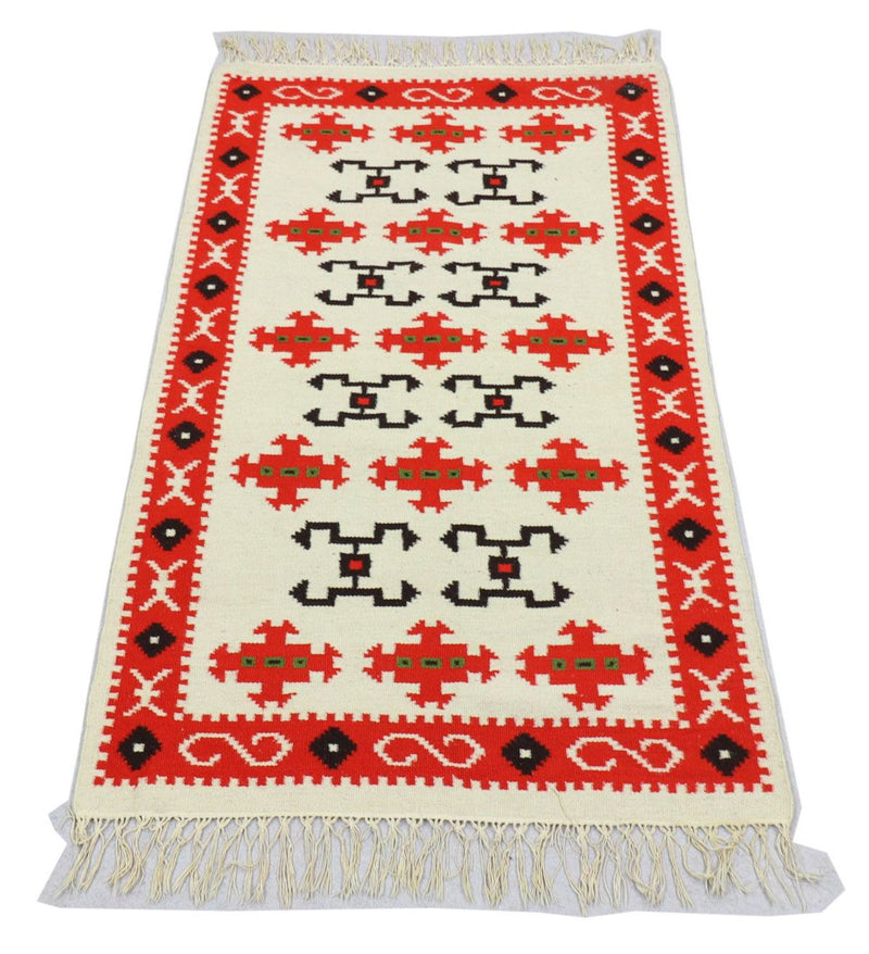 Moderní kilim Koberec 100x160cm - Perserteppich Wollteppich