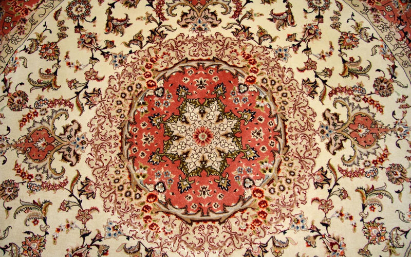 Tabriz - 50 Raj Koberec 230x230cm - Perský koberec