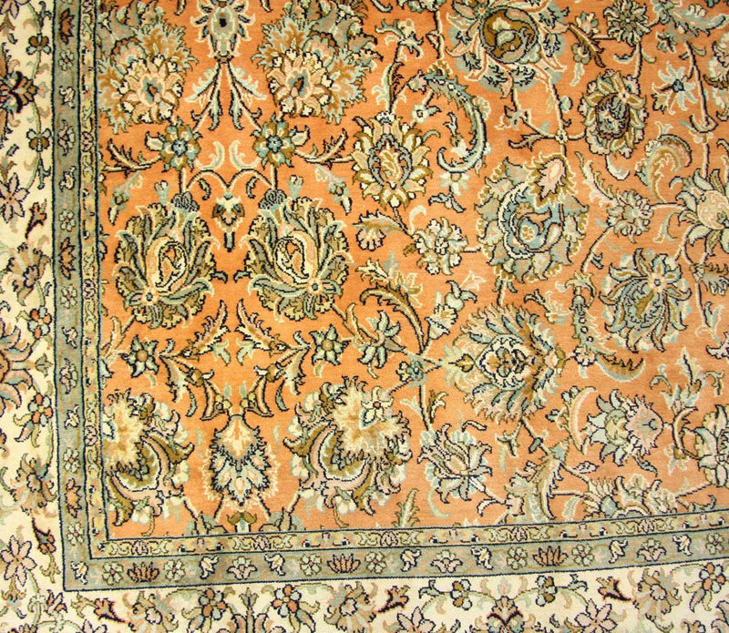 Kašmírské hedvábí Koberec 211x216cm - Orientální koberec