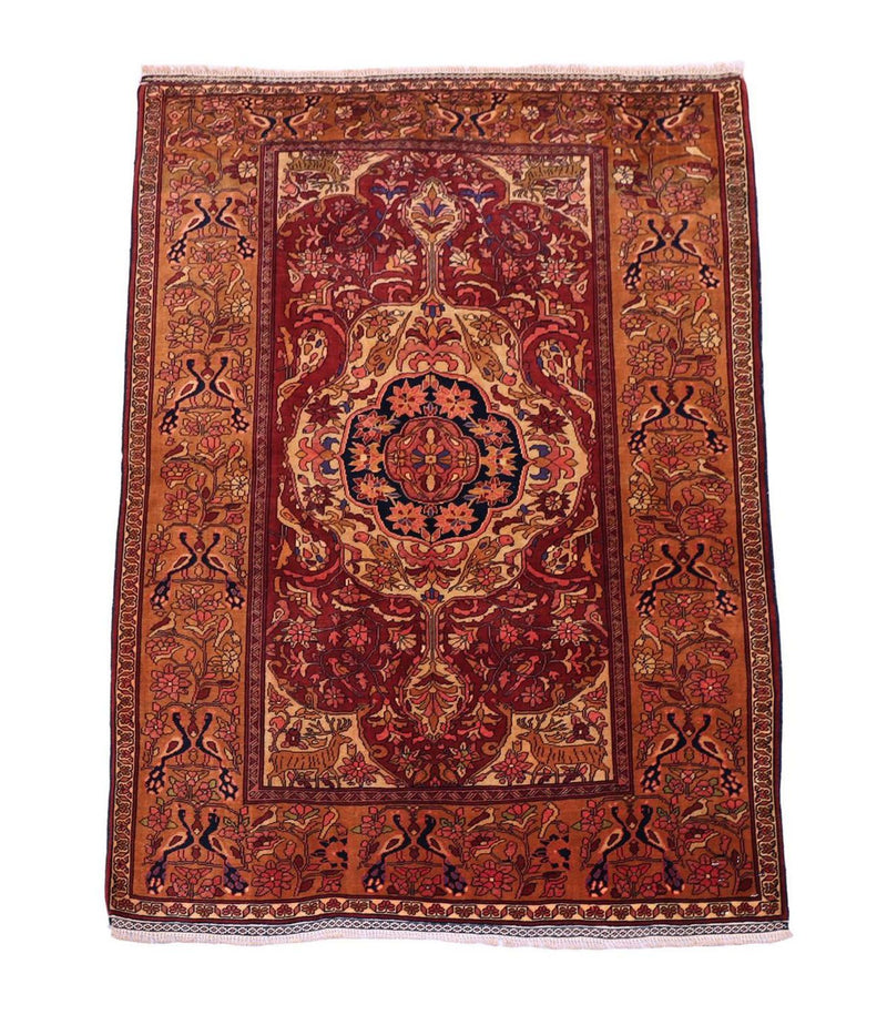 Afghánské hedvábí Koberec 115x154cm - Orientální koberec