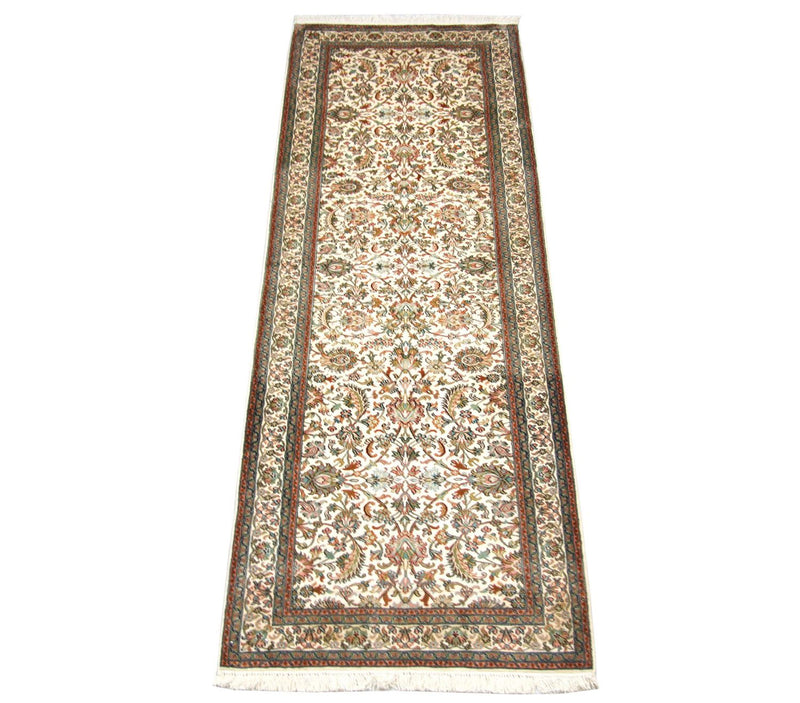 Kašmírské hedvábí Koberec 80x250cm - Orientální koberec