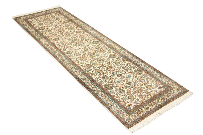 Kašmírské hedvábí Koberec 80x250cm - Orientální koberec