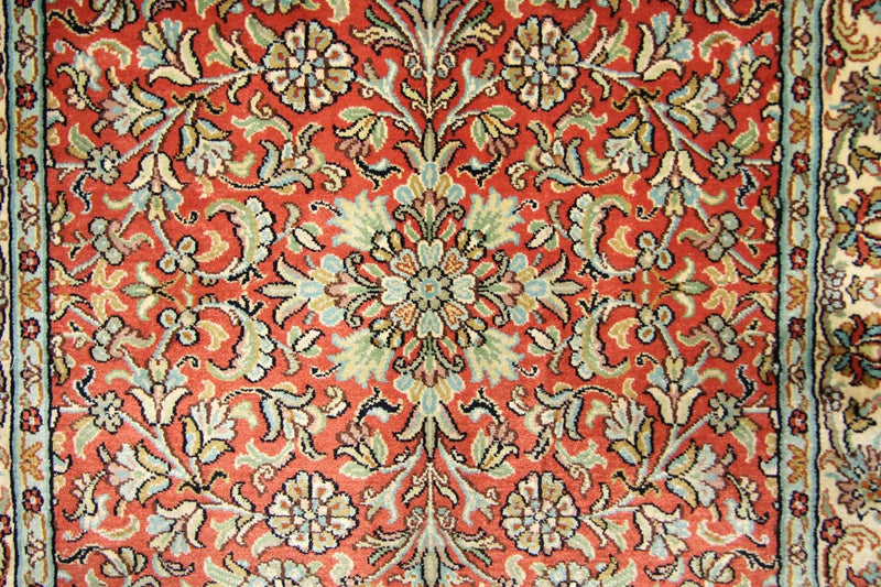 Kašmírské hedvábí Koberec 78x292cm - Orientální koberec