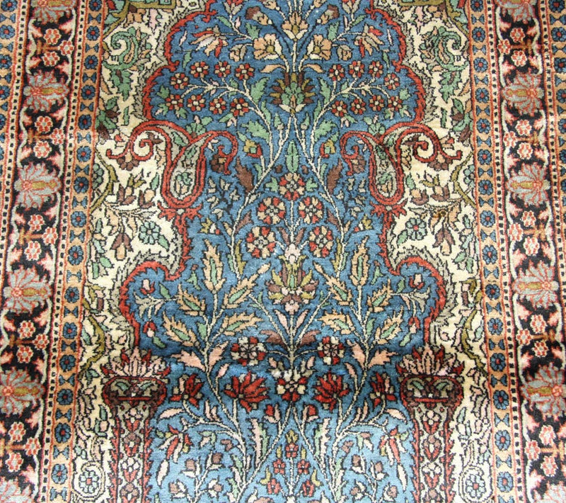 Kašmírské hedvábí Koberec 90x156cm - Orientální koberec