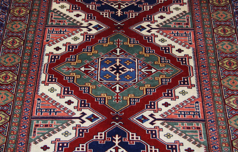Kazak Koberec 126x177cm - Orientální koberec