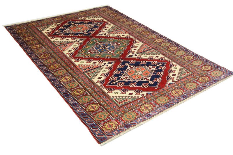 Kazak Koberec 126x177cm - Orientální koberec