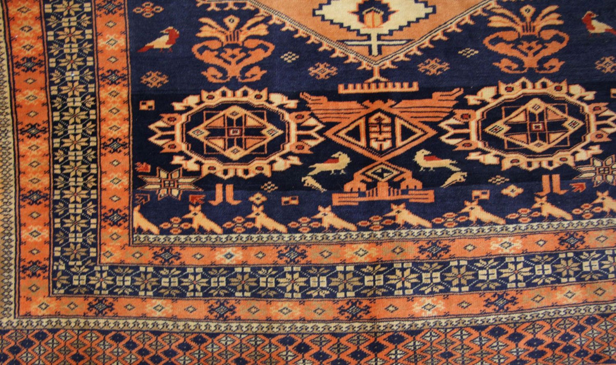 Afghánský koberec 107x129cm - Orientální koberec