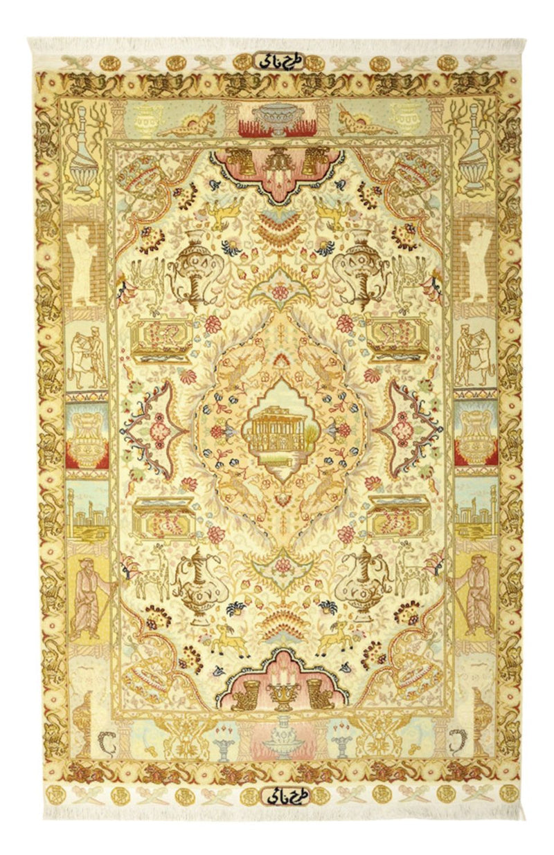 Tabriz - 50 Raj Koberec 102x160cm - Perský koberec