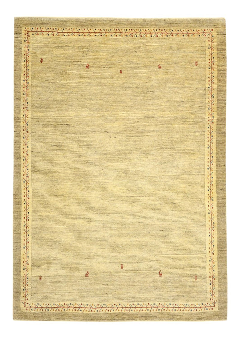 Gabbeh Koberec - Kashkuli Perský - 158 x 112 cm - béžová