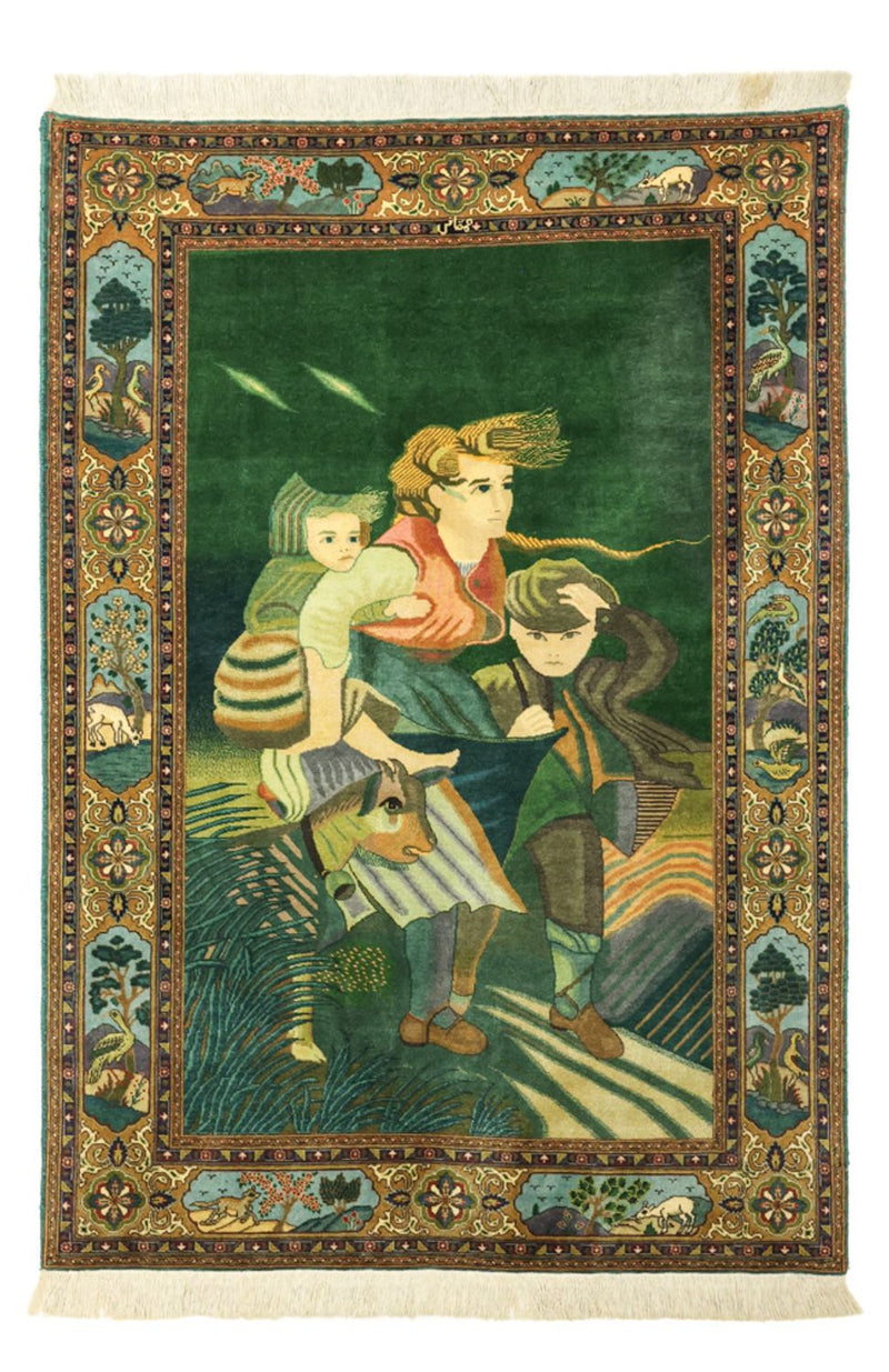 Tabriz - 50 Raj Koberec 103x153cm - Perský koberec