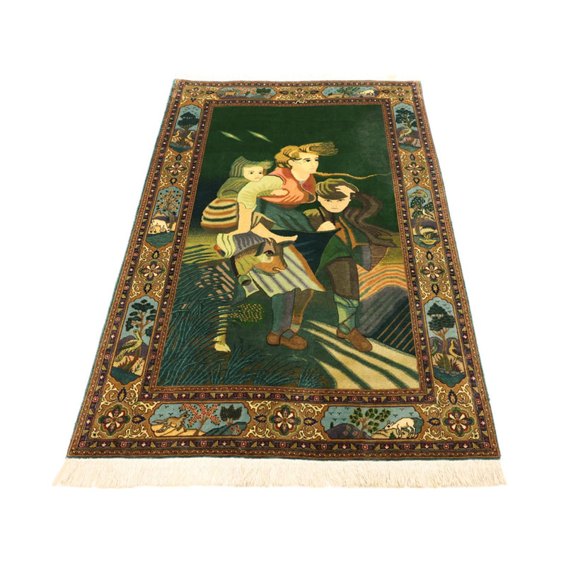 Tabriz - 50 Raj Koberec 103x153cm - Perský koberec