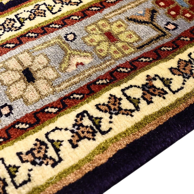 Perský koberec - Nomádský - 210 x 148 cm - zelená