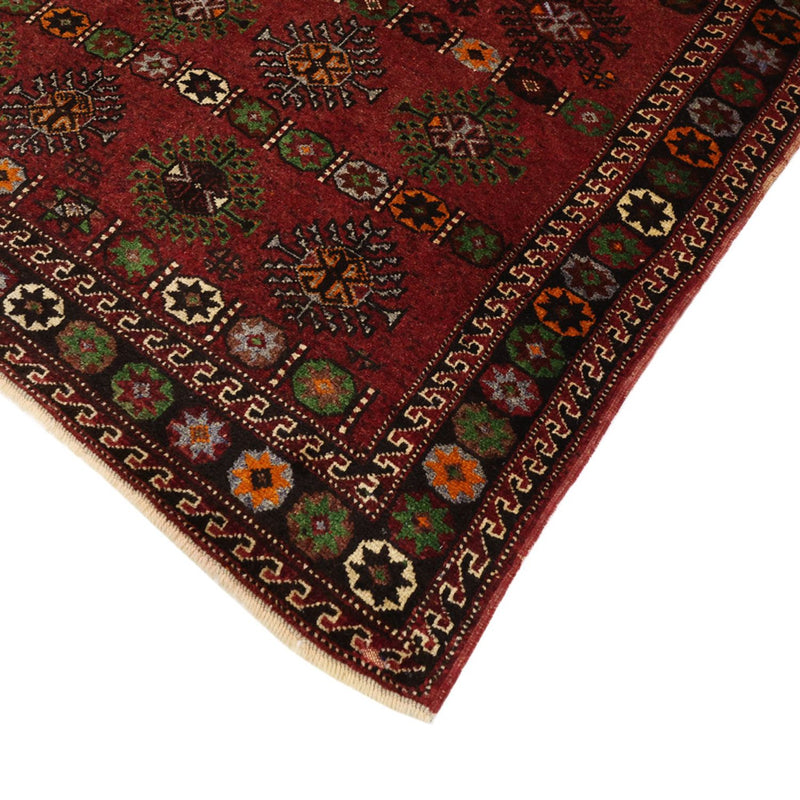 Perský koberec - Nomádský - 300 x 150 cm - tmavě červená