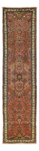 Runner Perský koberec - Nomádský - 313 x 83 cm - tmavě červená