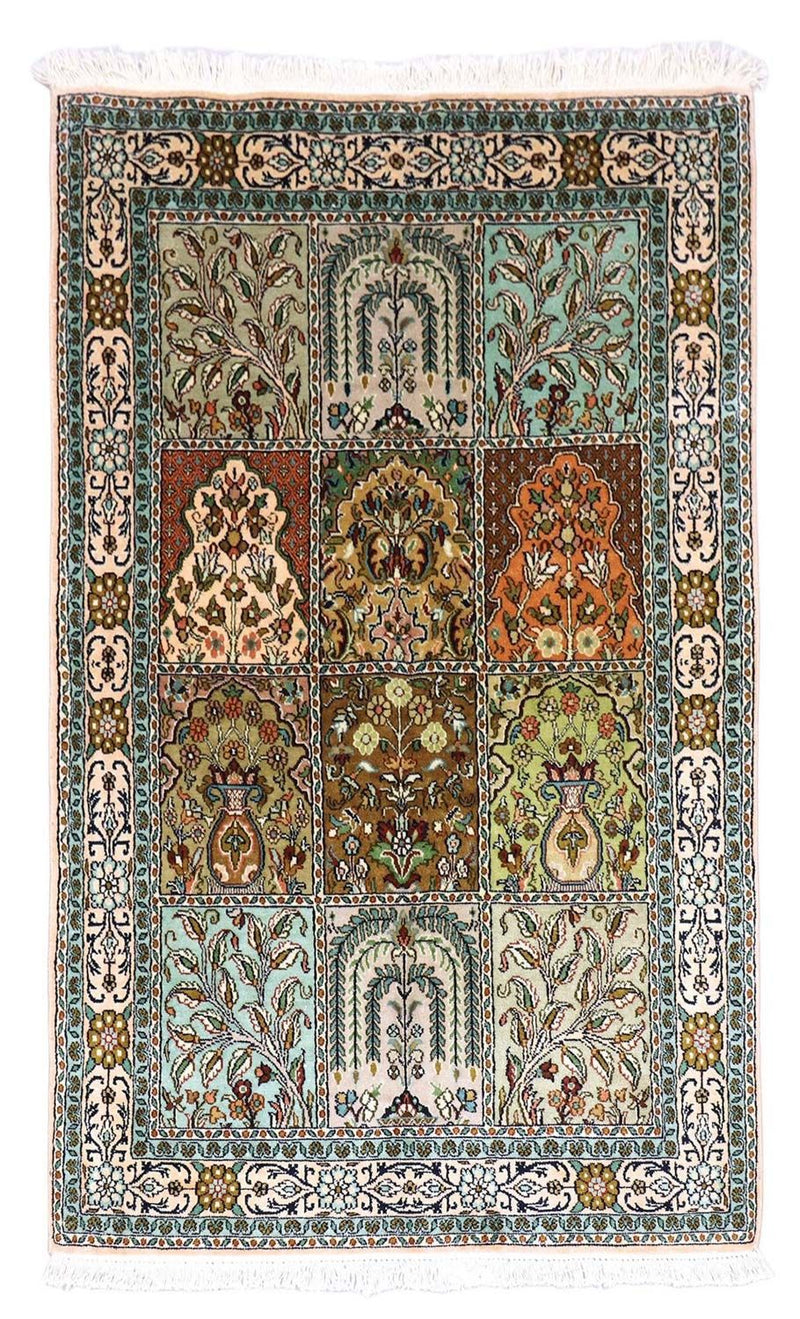 Kašmírské hedvábí Koberec 95x151cm - Orientální koberec