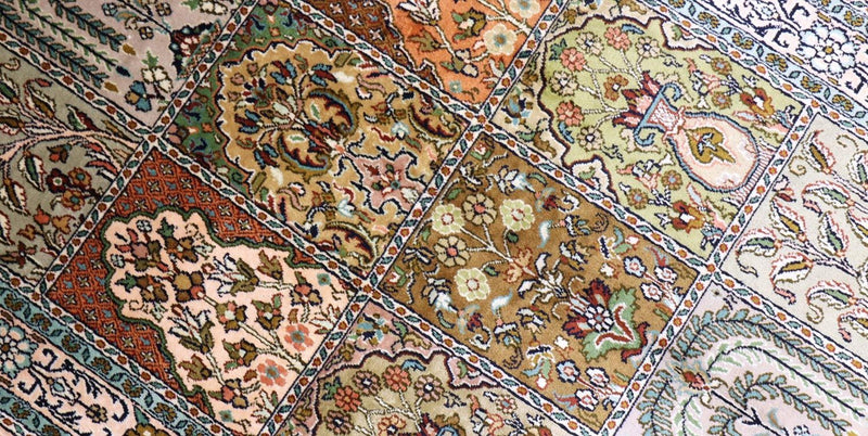 Kašmírské hedvábí Koberec 95x151cm - Orientální koberec
