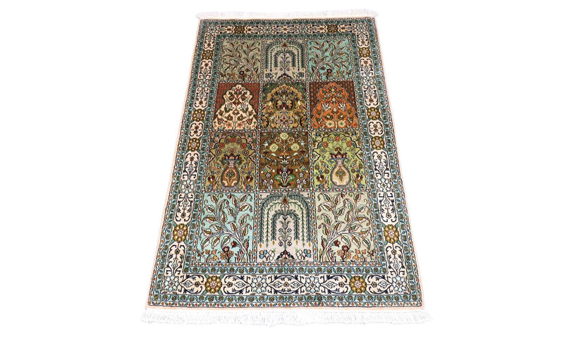 Kašmírské hedvábí Koberec 95x151cm - Orientální koberec