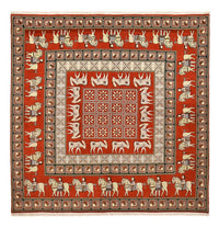 Perský koberec - Tabríz - Královský čtvercový  - 255 x 245 cm - vícebarevné – product image