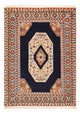 Tabriz - 50 Raj Koberec 100x142cm - Perský koberec - tmavě modrá