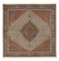Tabriz - 40 Raj Koberec 201x205cm - Perský koberec - světle hnědá – product image