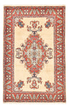 Ardabil Koberec 100x150cm - Perský koberec - Obdélníkový / Krémová / 100 x 150 cm Obdélníkový