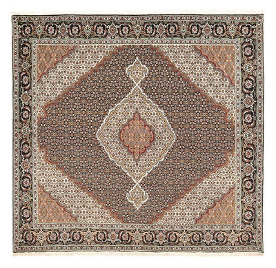 Tabriz - 40 Raj Koberec 200x204cm - Perský koberec
