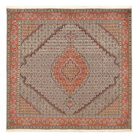 Tabriz - 40 Raj Koberec 200x200cm - Perský koberec - pískový – product image