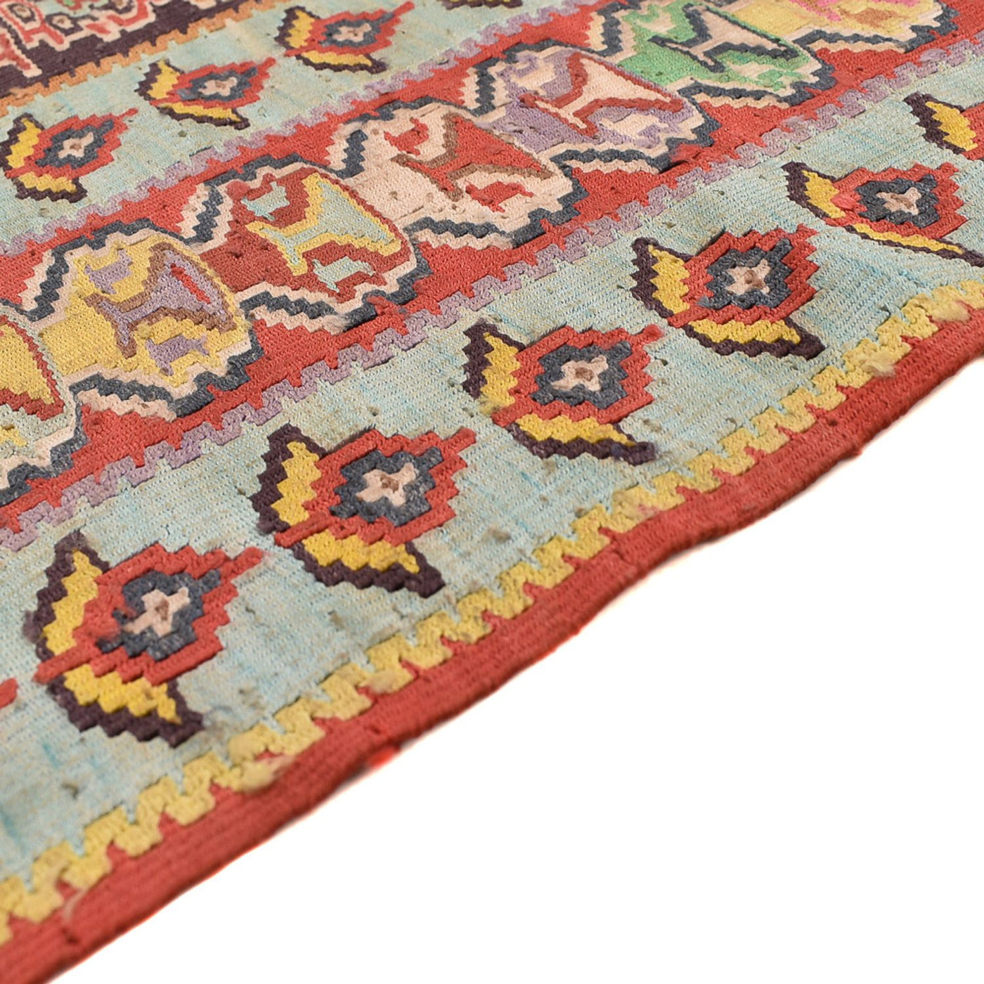 Hedvábný kilim Koberec 265x156cm