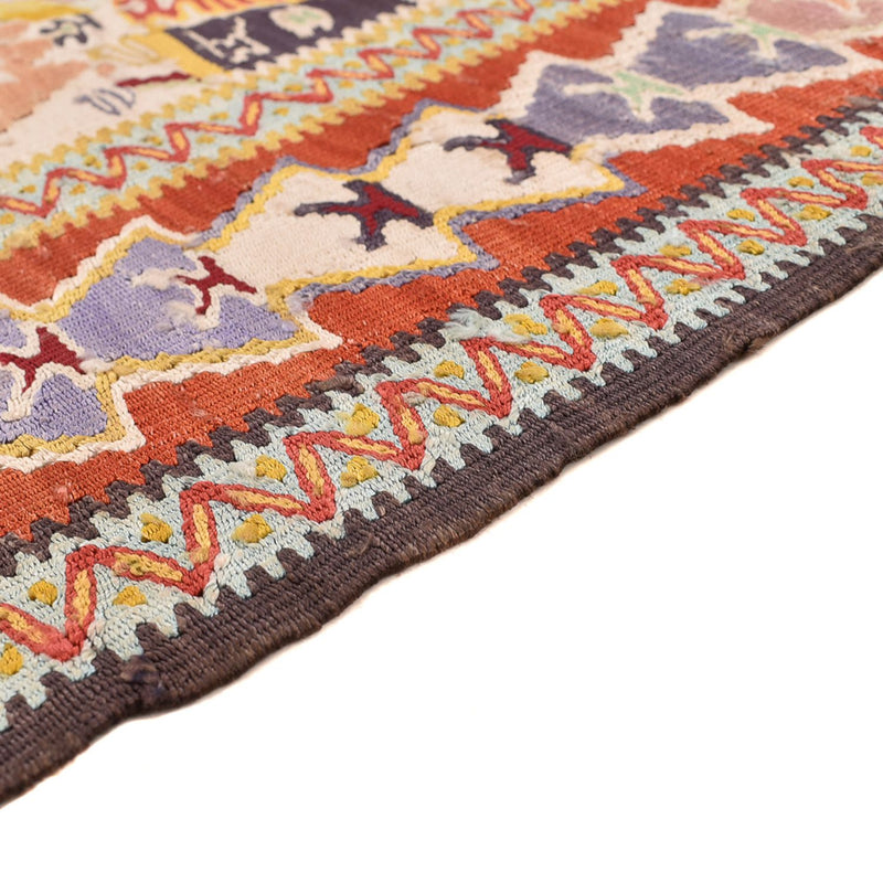 Hedvábný kilim Koberec 160x255cm - karamelová