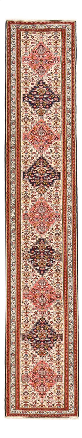 Hedvábný kilim Koberec 81x437cm