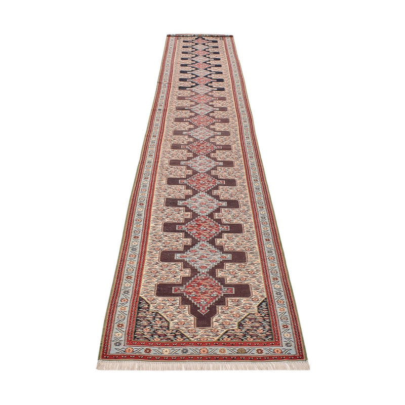 Hedvábný kilim Koberec 85x495cm