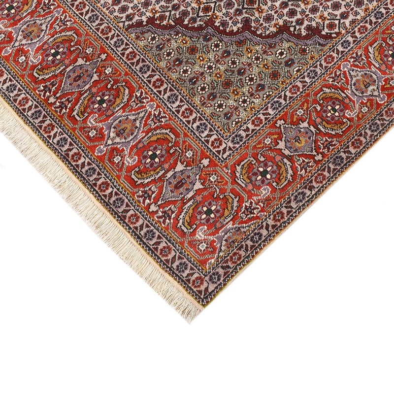 Tabriz - 40 Raj Koberec 193x205cm - Perský koberec - hnědá
