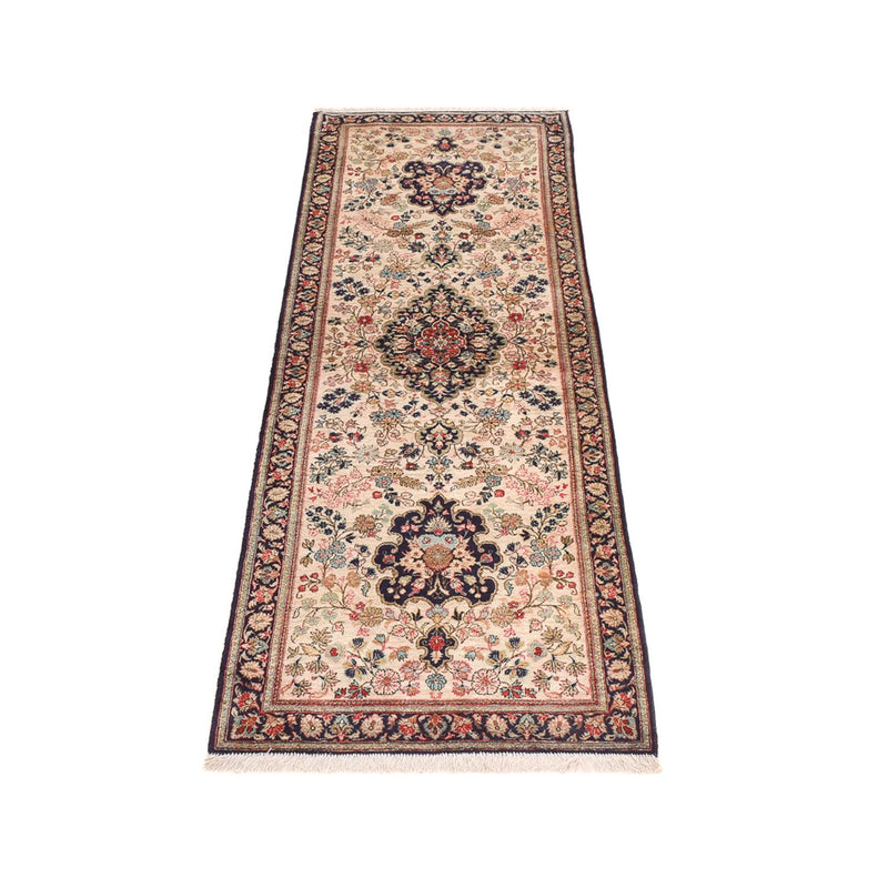 Qom hedvábí Koberec 69x222cm - Perský koberec