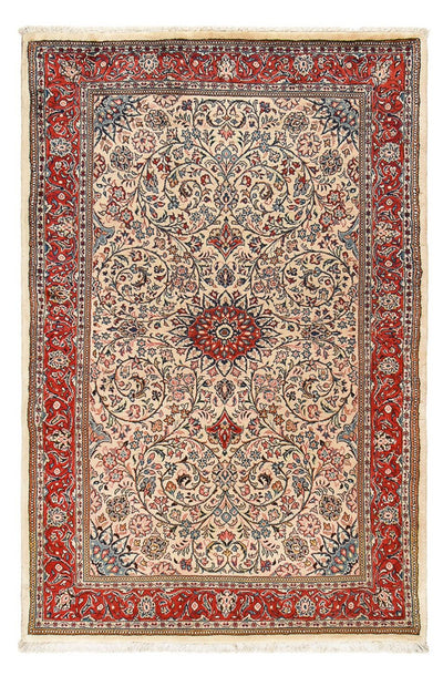 Sarouk Koberec 132x205cm - Perský koberec - béžová